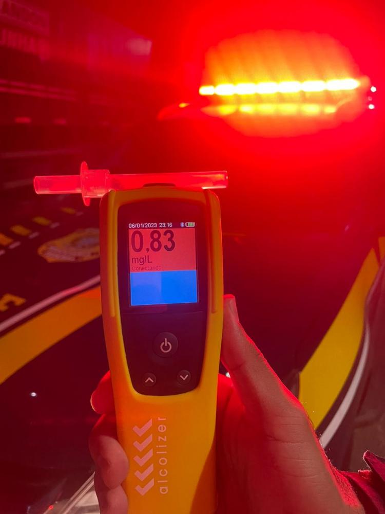 PRF prende motoristas por embriaguez ao volante em Floriano