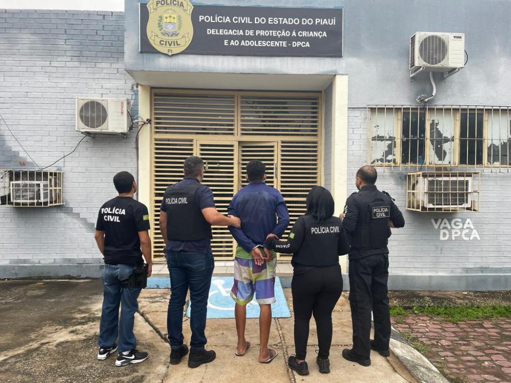 Tio e vizinho são presos por estuprar criança de 12 anos no Piauí