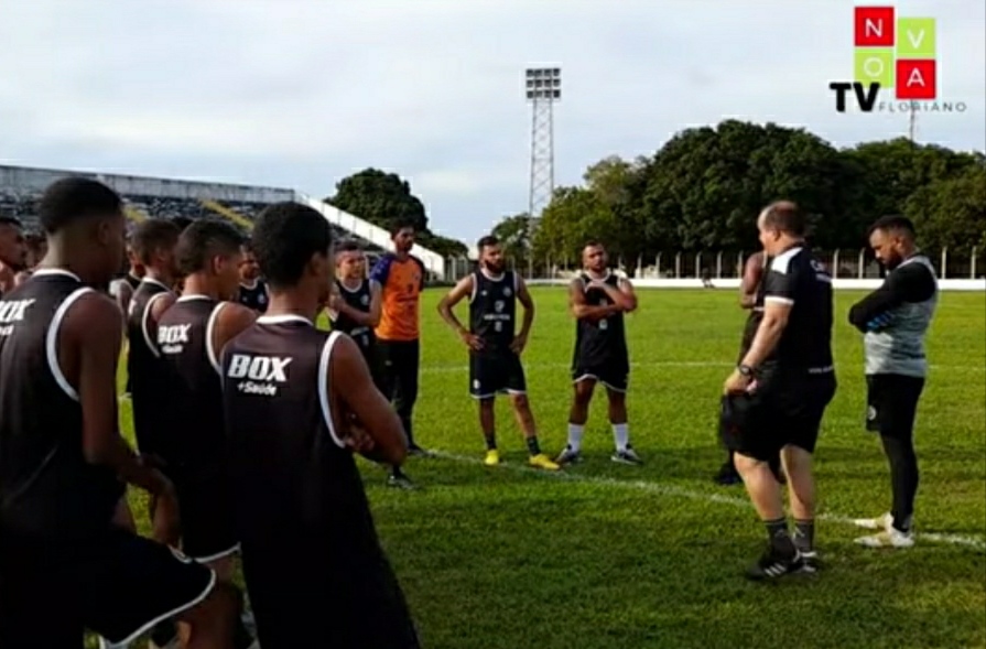 Corisabbá encerra preparação para encarar o Fluminense-PI neste sábado, 25, em Floriano