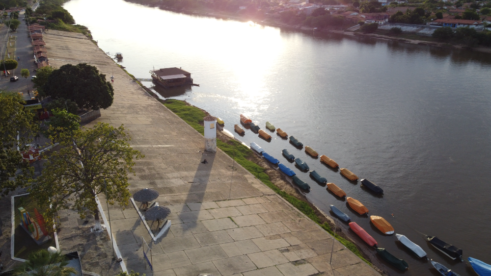 Rio Parnaíba atingiu a cota de atenção em Floriano (PI) e Barão de Grajaú (MA) 