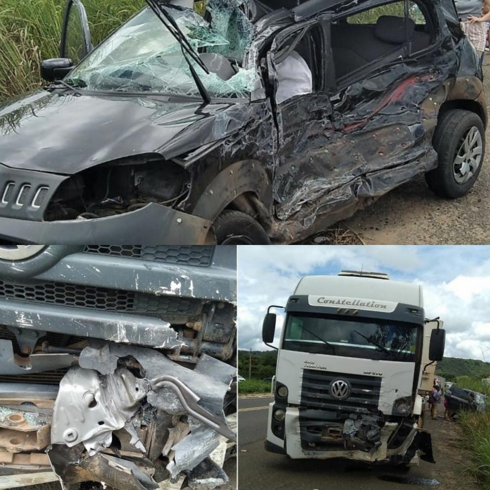 Casal morre e outras pessoas ficam feridas em acidente na Estaca Zero, no Piauí
