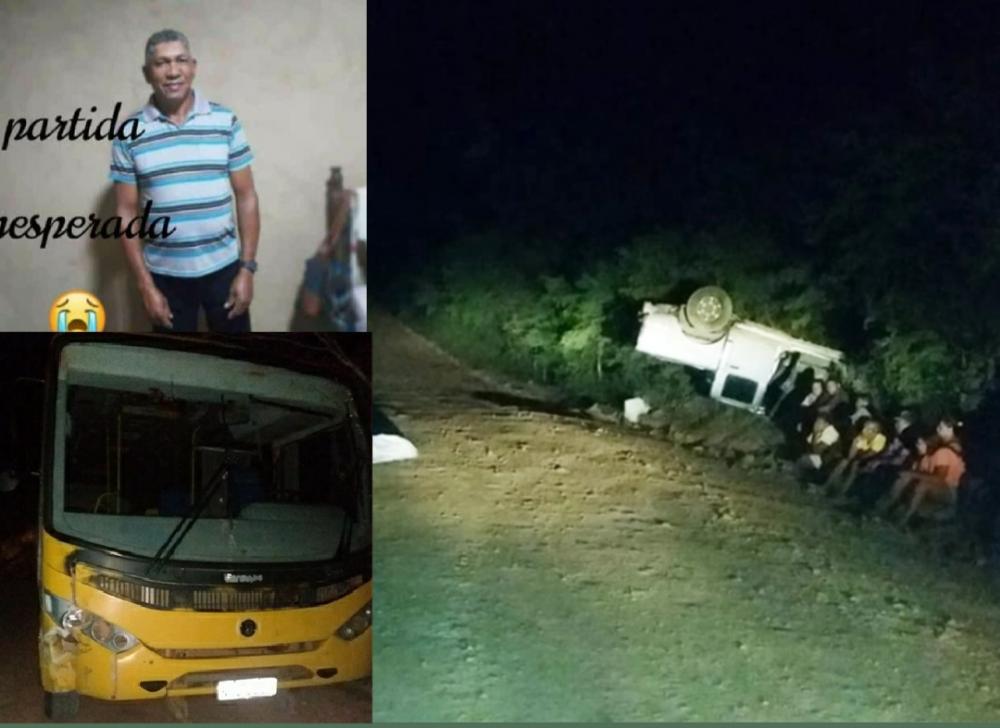 Filho morre em acidente durante cortejo fúnebre a caminho do enterro da mãe, no Piauí