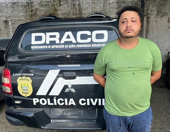 Draco prende suspeito de fundar facção Comando Vermelho no Piauí