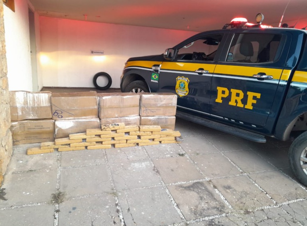 Em Teresina, PRF faz apreensão de drogas avaliada em mais de R$ 1 milhão