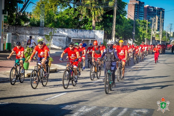 Corpo de Bombeiros realiza 1º Pedal do Fogo na 59ª Semana de Prevenção