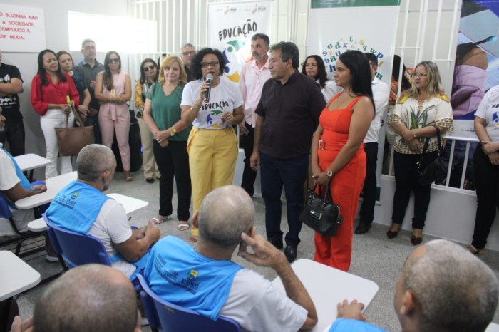 Sejus e Seduc iniciam aulas de alfabetização em penitenciária de Campo Maior