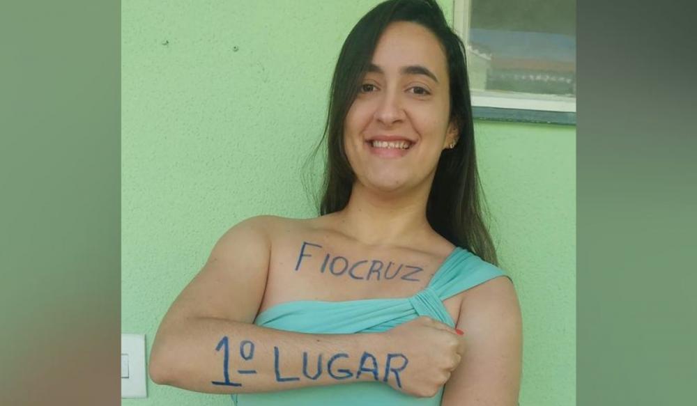 Piauiense é aprovada em 1° lugar para Doutorado na FIOCRUZ
