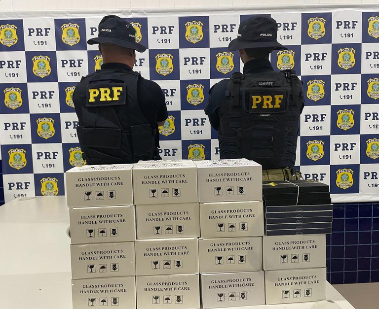 PRF apreende 437 equipamentos eletrônicos sem nota fiscal em Floriano