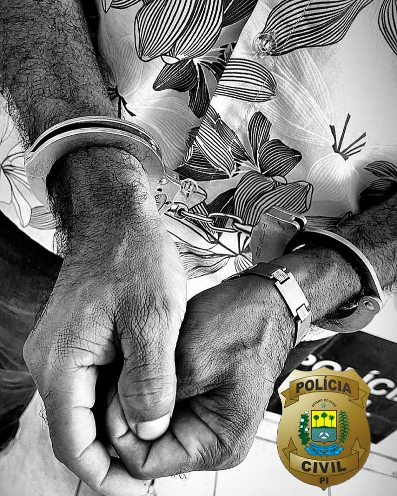 Polícia Civil de Floriano prende homem acusado de estuprar as próprias filhas