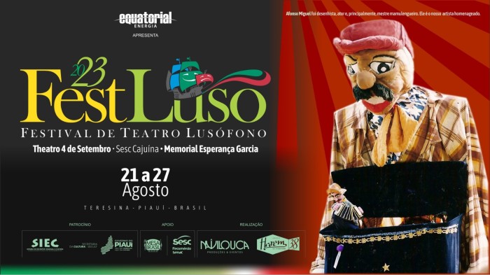 FestLuso apresenta mais de 15 espetáculos de Portugal, Moçambique e Brasil a partir desta segunda (21)