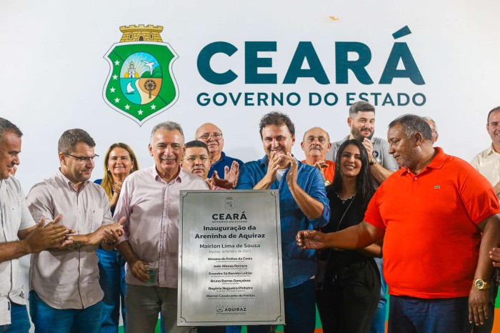 Areninha inaugurada em Aquiraz é resultado da política de expansão de equipamentos de esporte e lazer do Governo do Ceará