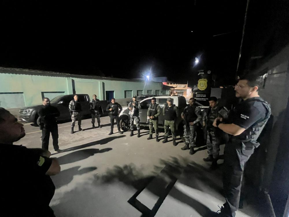 Polícia Civil do Piauí cumpre mandados e realiza prisões em Colônia do Gurgueia