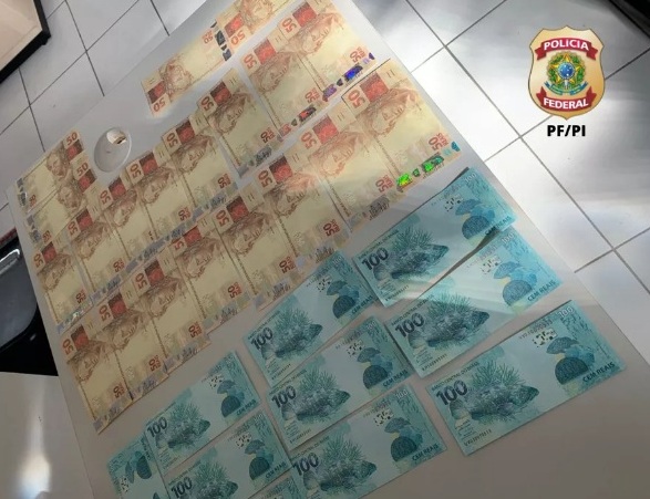 PF apreende R$ 2 mil em notas falsas e prende uma pessoa no Litoral do Piauí