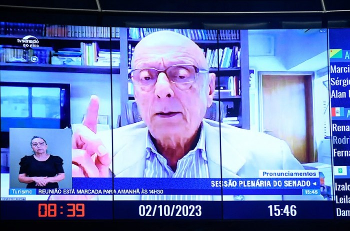 Esperidião Amin diz que Barroso vai abrir diálogo construtivo com Congresso e sociedade