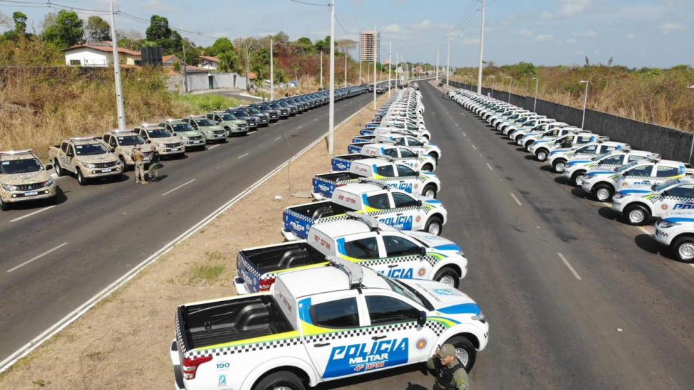 Governo anuncia entrega 200 novas viaturas pick-ups para a Polícia Militar