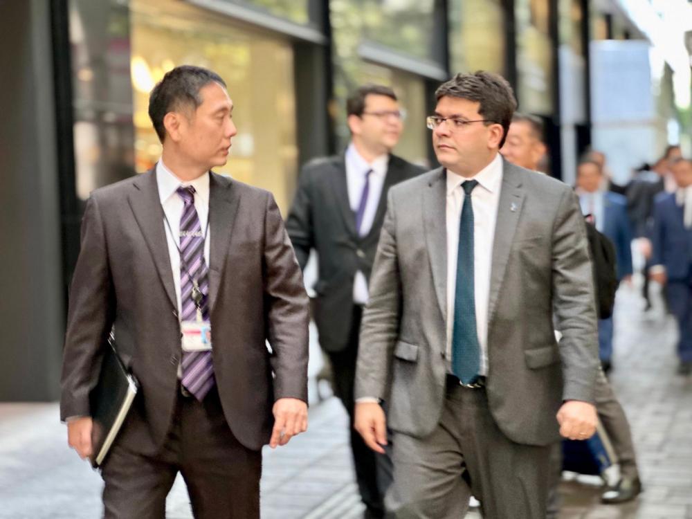 No Japão, governador discute potencial do Piauí no agronegócio e em energias renováveis