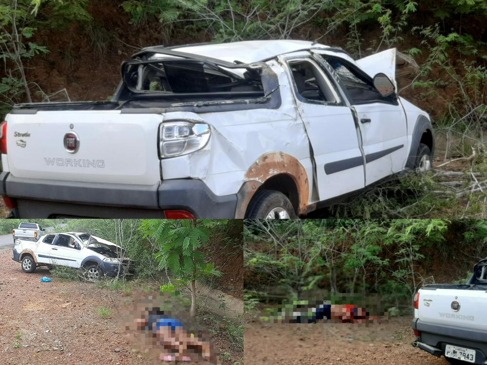 Acidente entre Marcos Parente e Porto Alegre deixa duas pessoas em estado grave
