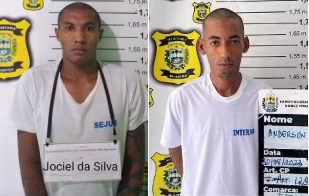 2 dos 17 foragidos da penitenciária de Bom Jesus ão recapturados: Veja os nomes e fotos