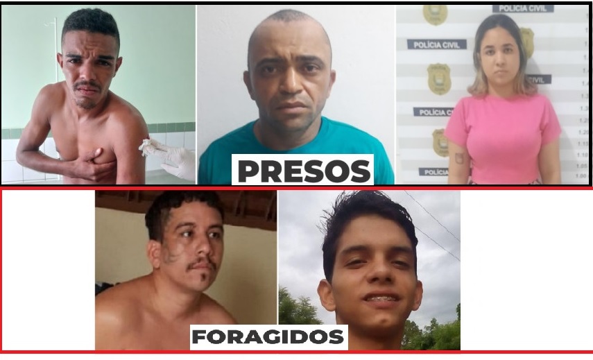 Polícia prende acusados de duplo homicídio em São Raimundo Nonato; dois seguem foragidos