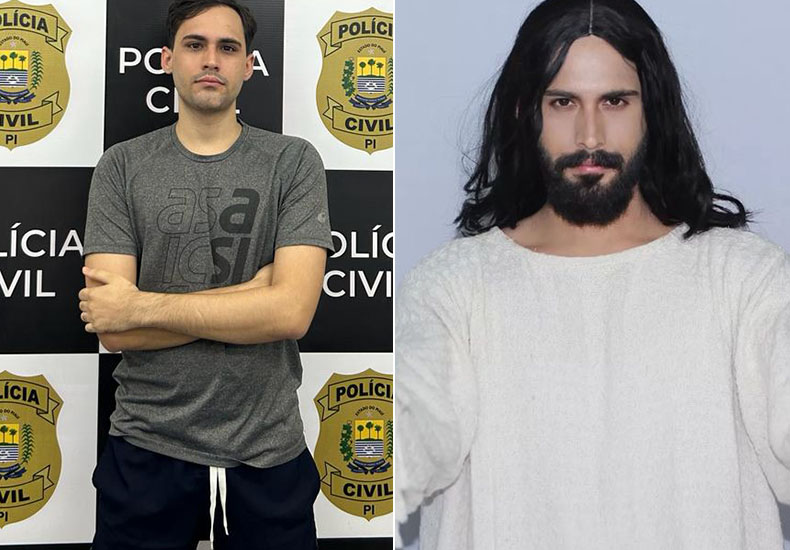 Ator que interpretou Jesus Cristo é preso após invadir apartamento da ex-namorada