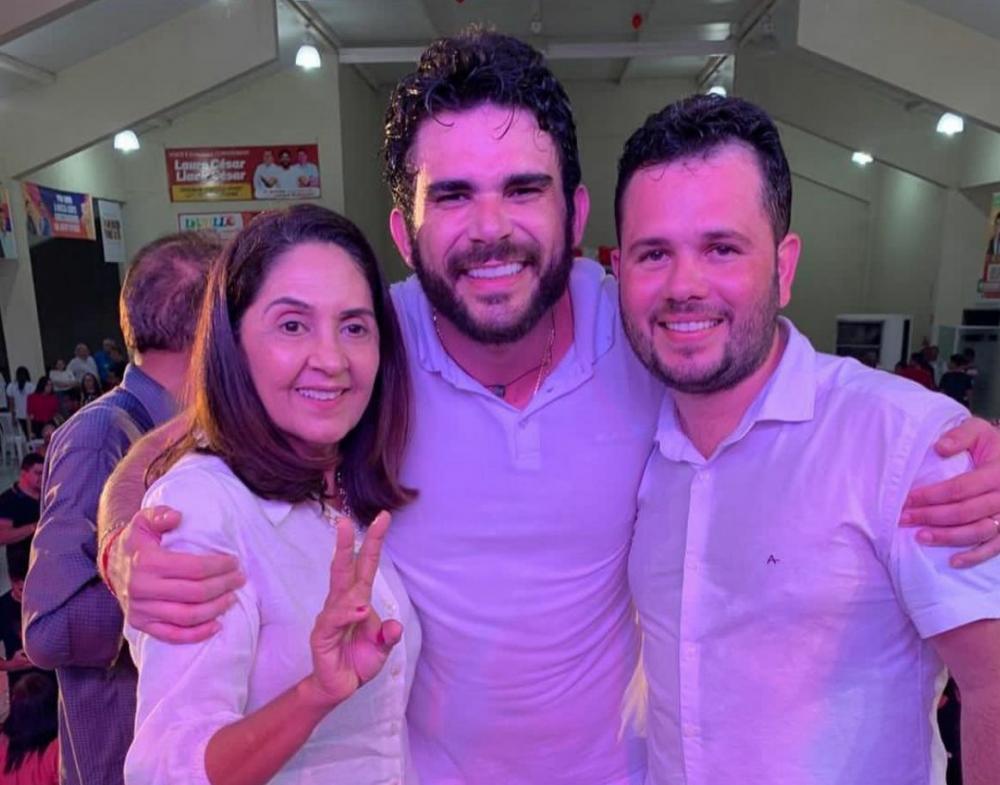 Ana Cleide e Allan Barbosa aderem ao deputado Dr Marcus Vinícius, em Floriano