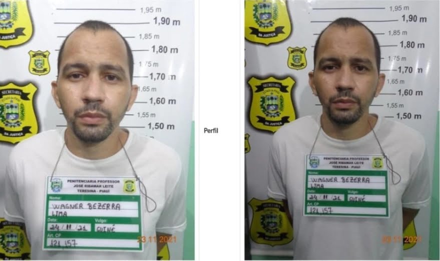 Preso que matou policial militar no Piauí foge do Presídio Vereda Grande