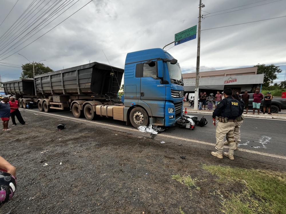 Motociclista morre vítima de grave acidente em Floriano-PI
