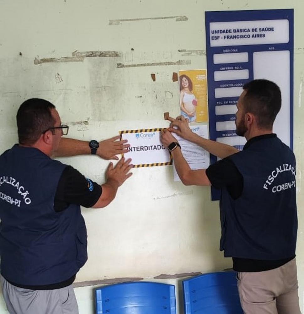 Coren interdita setor de enfermagem em Unidade Mista de Saúde em cidade do Piauí