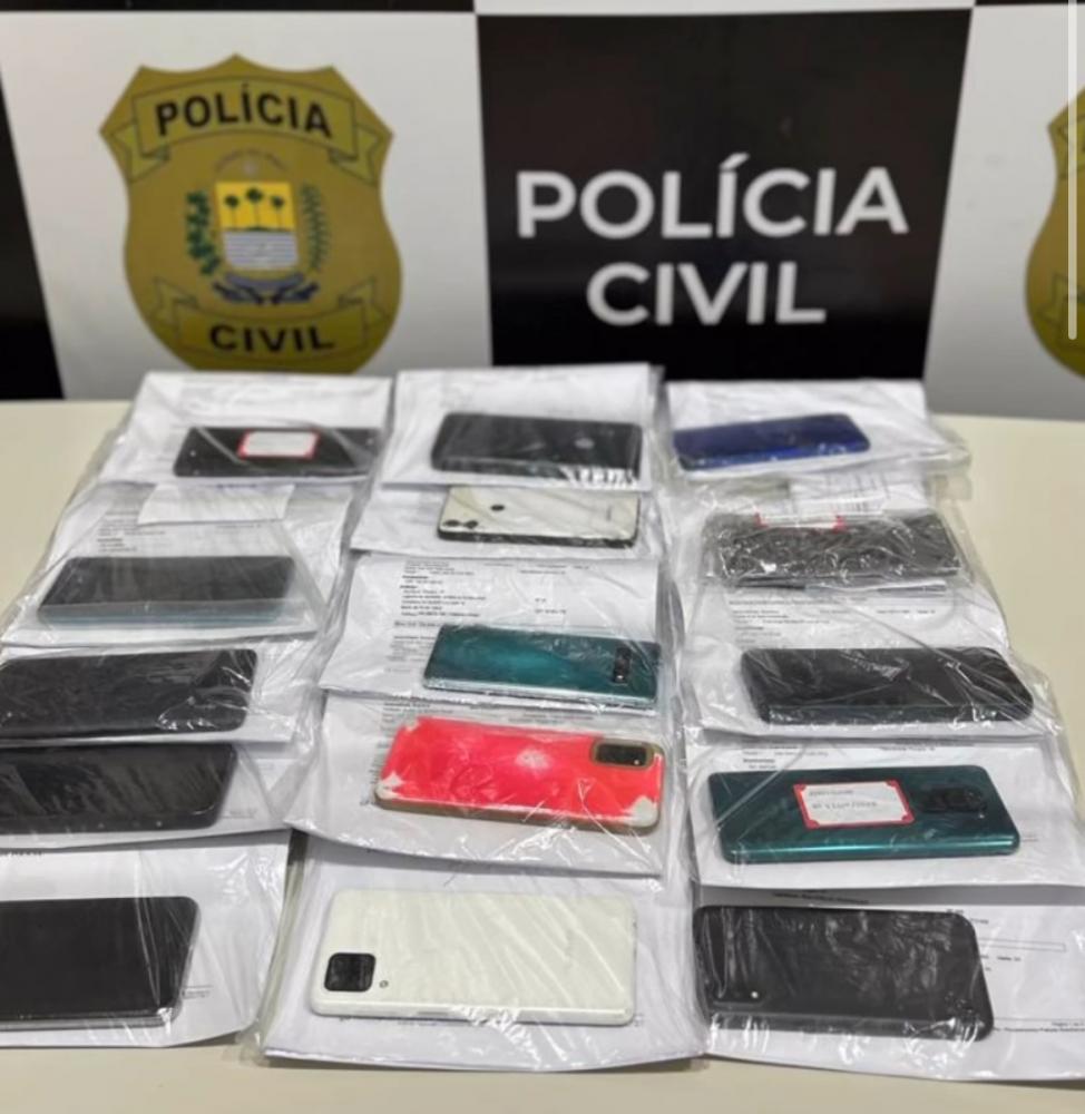 Delegacia de Floriano convoca proprietários para restituição de celulares roubados ou furtados