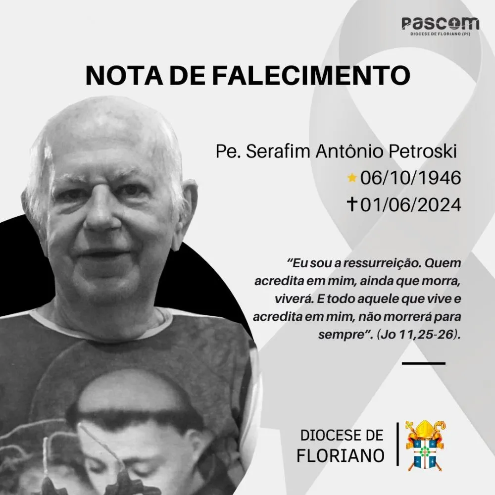 NOTA DE FALECIMENTO