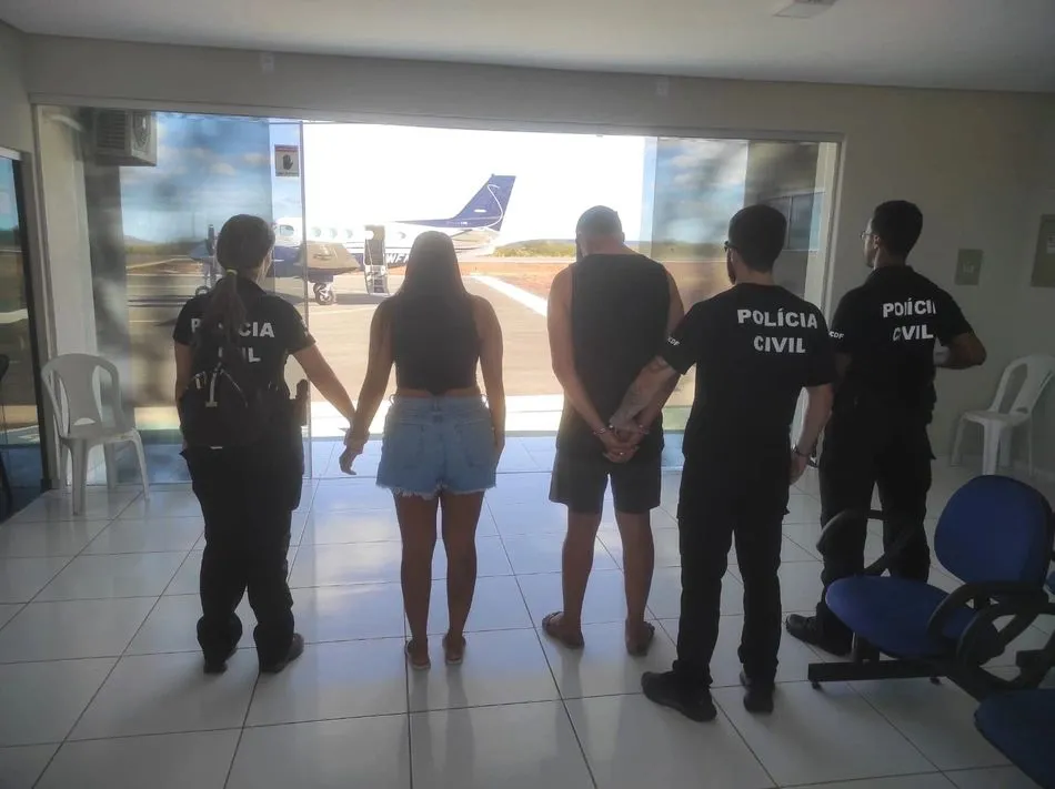 Polícia prende casal suspeito de golpe milionário no Distrito Federal