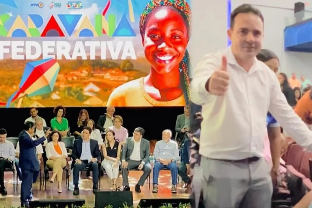 Prefeito Nonato de Abílio e o Pré-candidato Rony Abílio participaram da Caravana Federativa em Teresina