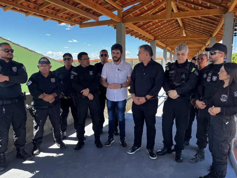 Inauguração da Unidade de Saúde e de passarela na penitenciária Gonçalo de Castro Lima “Vereda Grande”