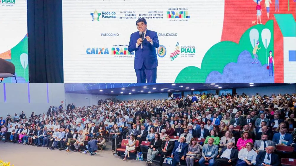 Pactos pelo Piauí reúne mais de 200 prefeitos; foco é 'trazer dinheiro e melhorar eficiência do gasto', diz governador