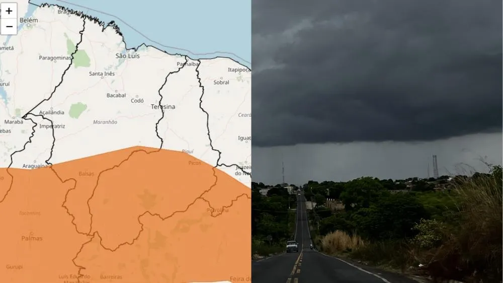Defesa Civil emite alerta para chuvas intensas no Piauí nesta segunda (25) 