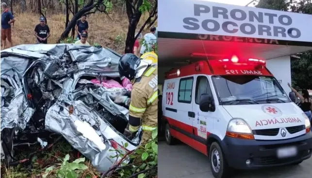 Mãe e bebê de 2 anos morrem em colisão entre carro e caminhão na BR-222