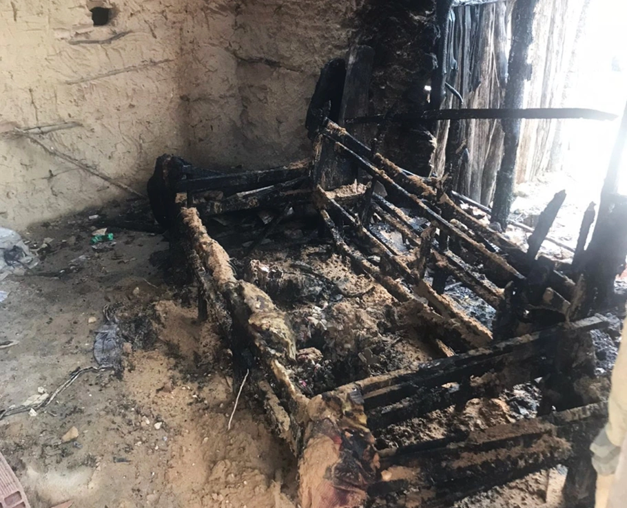 Bebê de 1 ano e 8 meses morre em incêndio dentro de casa em Piripiri