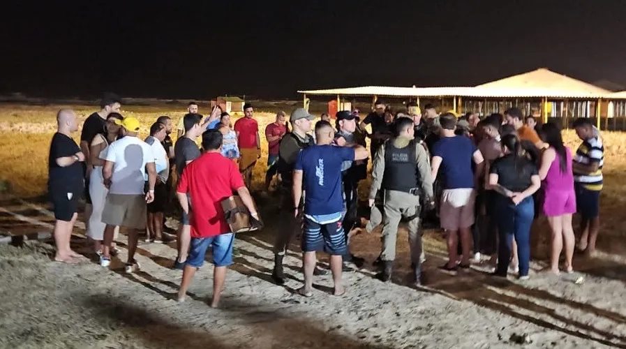 Foragido do Ceará é morto após causar tumulto durante show no litoral do Piauí
