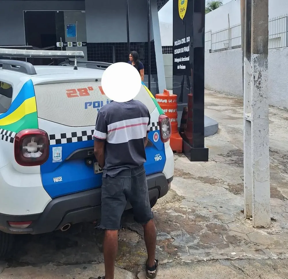 PM prende homem em São José do Peixe em cumprimento a mandado judicial