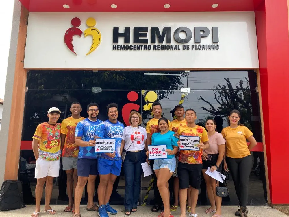 Campanha de doação de sangue mobiliza Floriano e reforça compromisso social da Associação Cultural Arraiá da Princesa