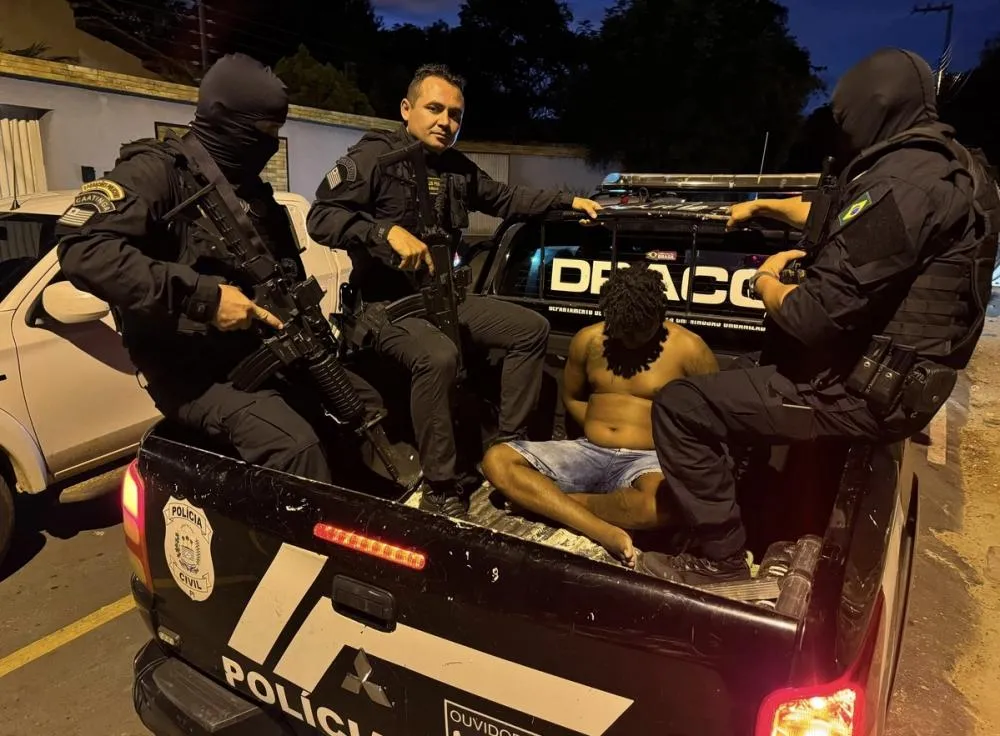 Draco prende faccionado suspeito de vários homicídios em Floriano