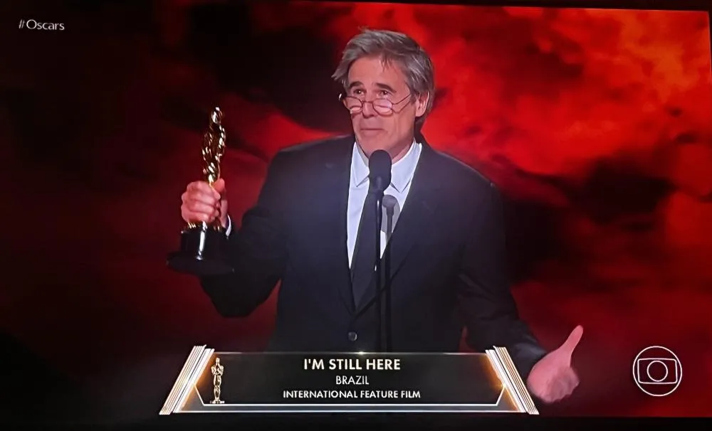 Histórico: O filme brasileiro “Ainda Estou Aqui”, conquista o Oscar de Melhor Filme Internacional 