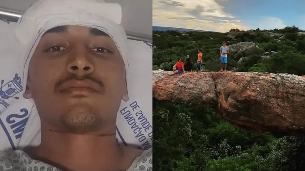 Jovem é empurrado de abismo e se finge de morto para não ser assassinado no Piauí; suspeito é amigo da vítima