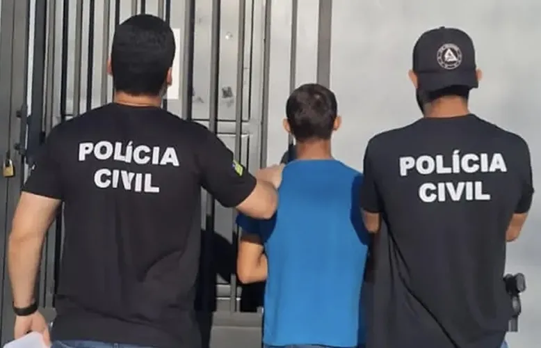 Suspeito de tentar matar jovem após empurrá-lo de um precipcio é preso pela polícia