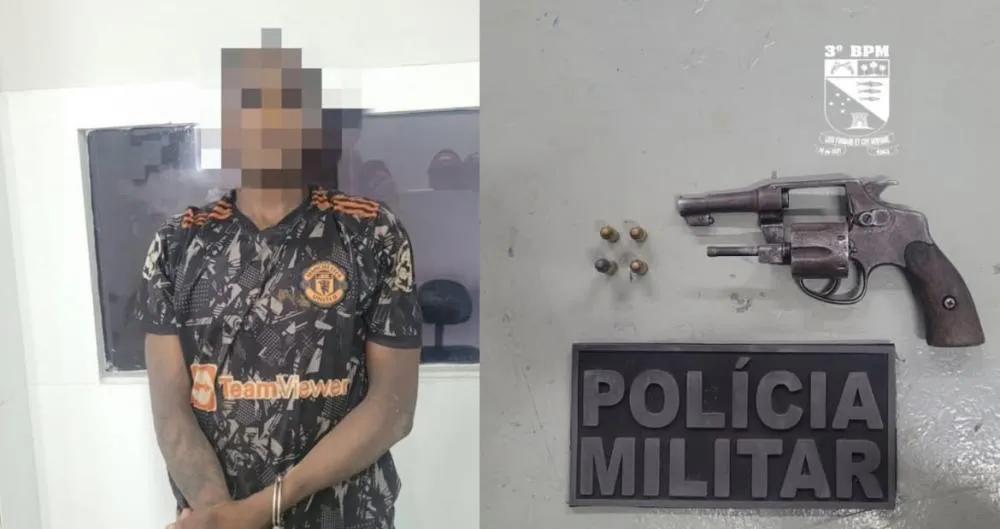 Homem é preso após tiroteio e fuga com moto furtada em Floriano