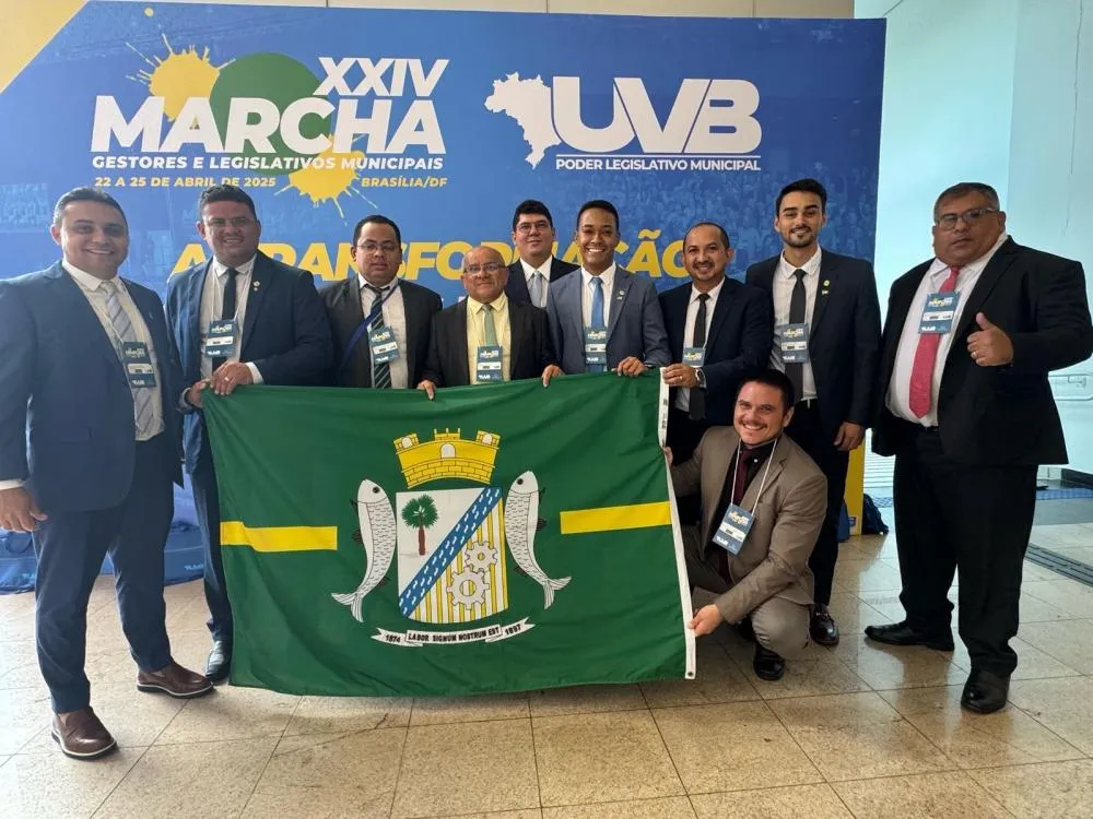 Floriano leva a maior delegação de vereadores que participam da ‘XXIV Marcha dos Gestores e Legislativos Municipais de 2025’