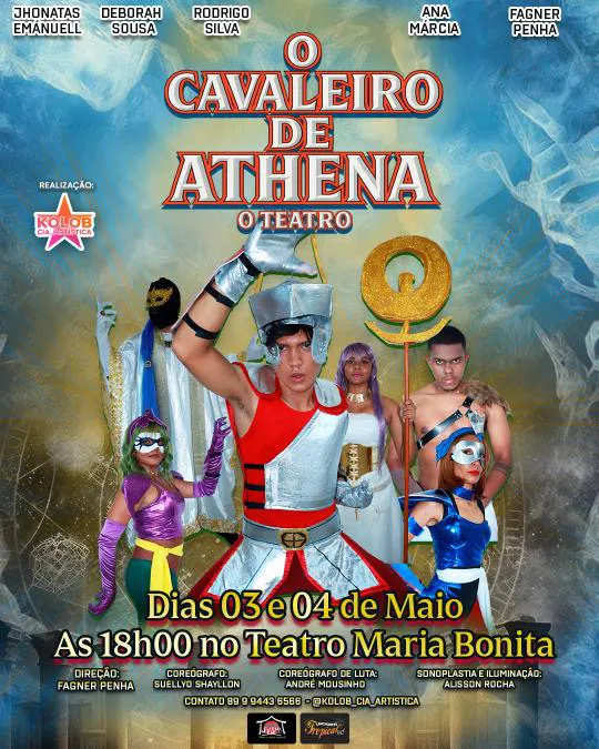 O cavaleiro de athena celebra 30 anos de Cavaleiros do Zodíaco no Brasil