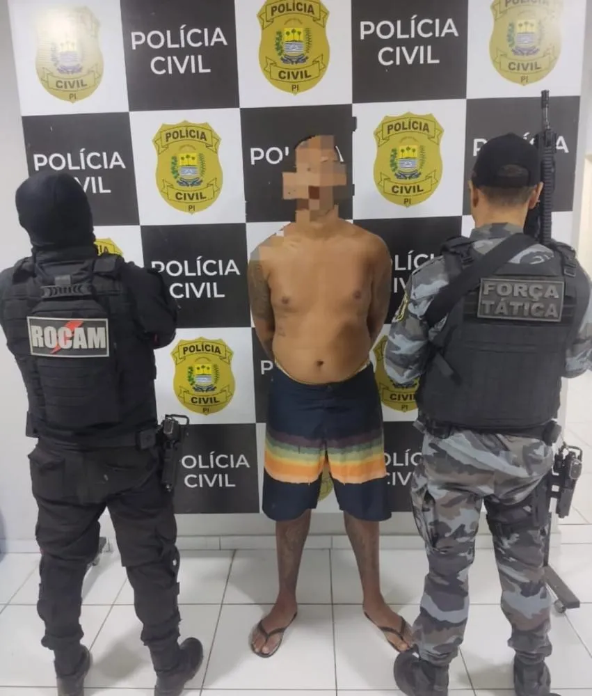 Foragido da Justiça é capturado pela ROCAM e Força Tática em Floriano