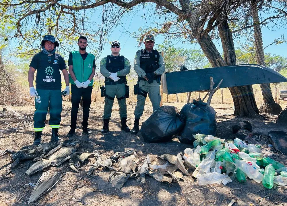 Prefeitura, por meio da Secretaria de Meio Ambiente e em parceria com a PM, intensifica o combate a crimes ambientais