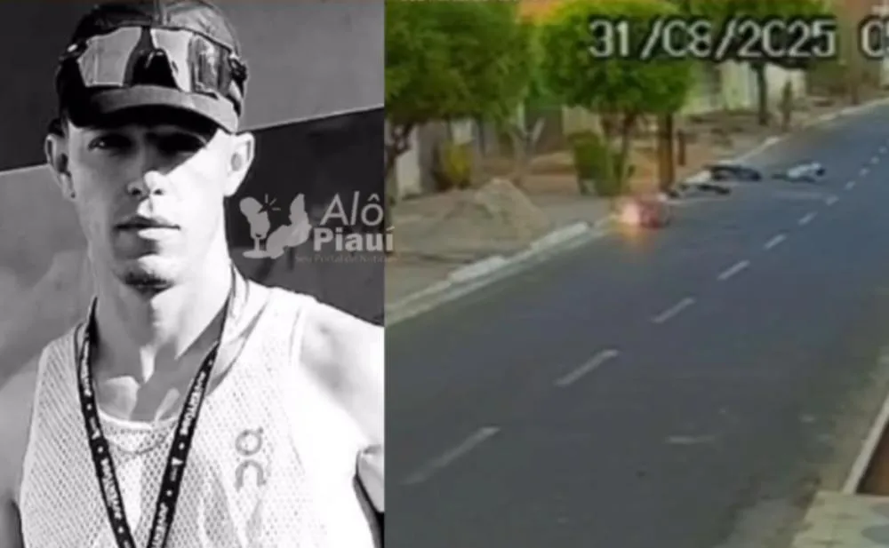 Jovem morre após perder o controle e colidir com dois pedestres no Piauí
